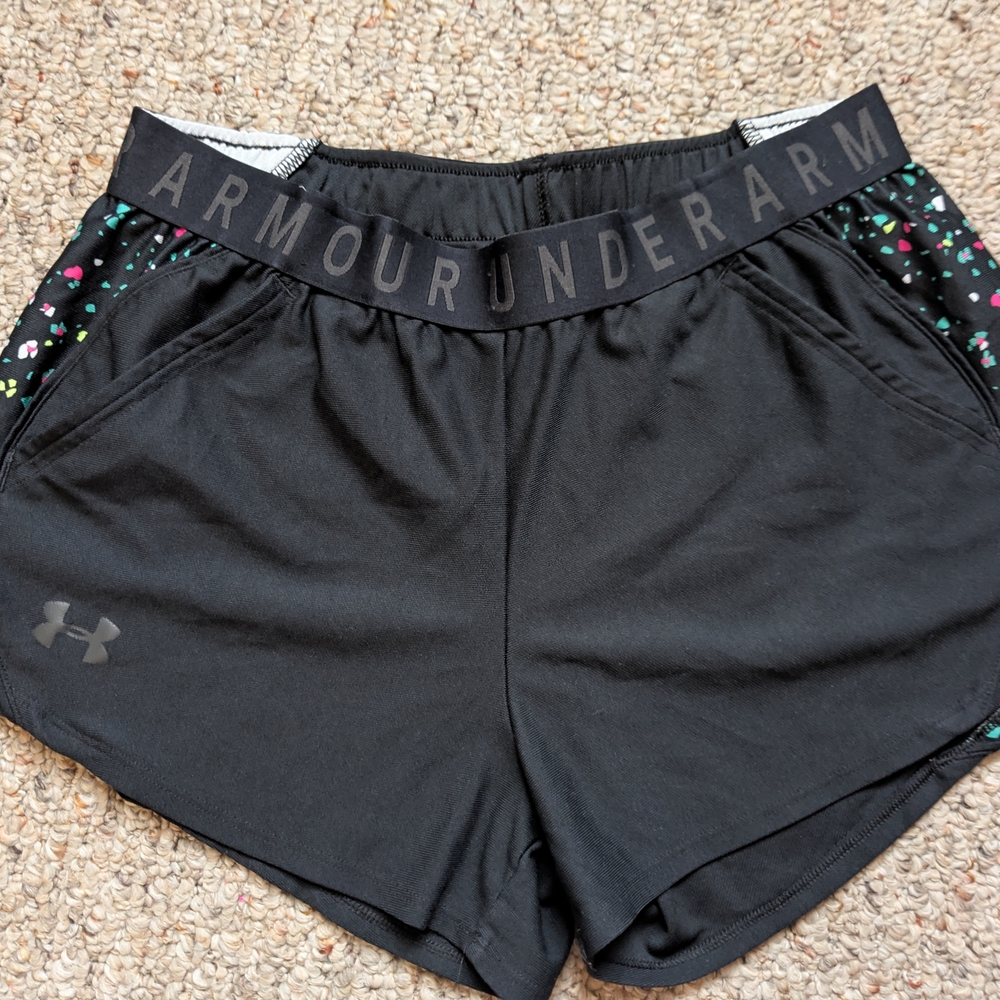 Under Armour Black Athletic Shorts